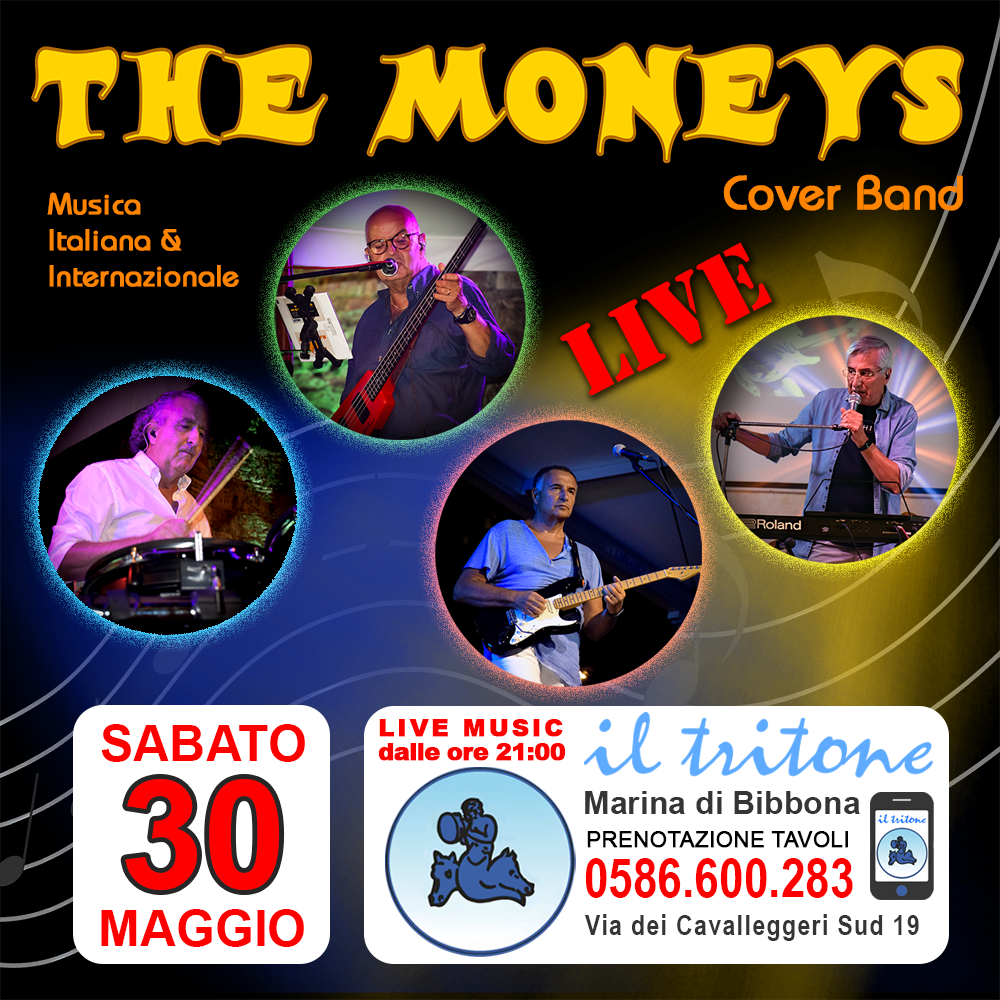 30 Maggio 2026 Ristorante Pizzeria Il Tritone - Marina di Bibbona ore 21:00